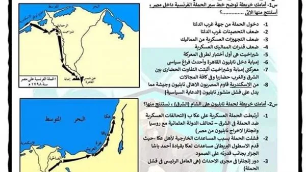الامتحان الثانوي 2025: تسعة أوراق حول أسئلة الخرائط في مادة التاريخ الامتحان الثانوي 2025: تسعة أوراق حول أسئلة الخرائط في مادة التاريخ