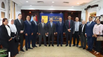 برامج تعليمية وتدريبية.. شراكة بين الجمارك وجامعة الإسكندرية لدعم الاستثمار في تطوير الموارد البشرية