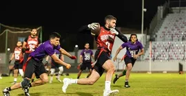 زياد عمار نجم المنتخب المصري لكرة القدم: سعيد بإدخال اللعبة إلى الأولمبياد ونسعى لأن نكون من بين الأفضل عالميًا.