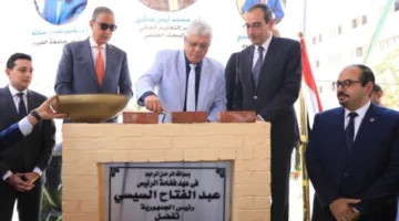 بتكلفة 500 مليون جنيه، “عاشور” يطلق مشروع مركز لعلاج الأورام في جامعة الفيوم