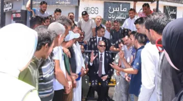 وزير العمل يزور مواقع الانتظار الملائمة لعمال التراحيل في باب الشعرية