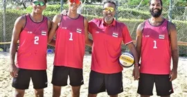 منتخب الكرة الطائرة الشاطئية يتوجه إلى المغرب للمشاركة في البطولة الأفريقية