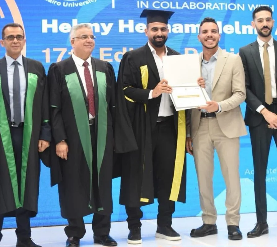 الحسيني وعلام من المقاولون العرب يحققان دبلومة الفيفا في إدارة الرياضة