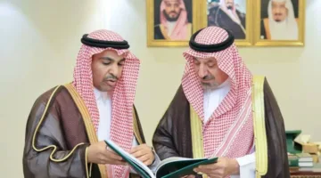 أمير نجران يستضيف المدير العام للمركز الوطني للبحوث وتطوير الزراعة المستدامة