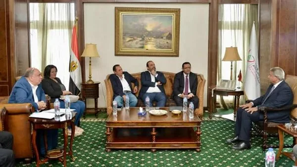 رئيس الهيئة العليا للإعلام يستقبل وفدًا من نقابة الصحفيين رئيس الهيئة العليا للإعلام يستقبل وفدًا من نقابة الصحفيين