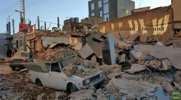 زلزال بقوة 4.1 درجة يضرب منطقة فارس في إيران