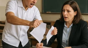 طالب يهاجم مراقباً ويمزق أوراق إجابات زملائه في امتحانات الثانوية العامة