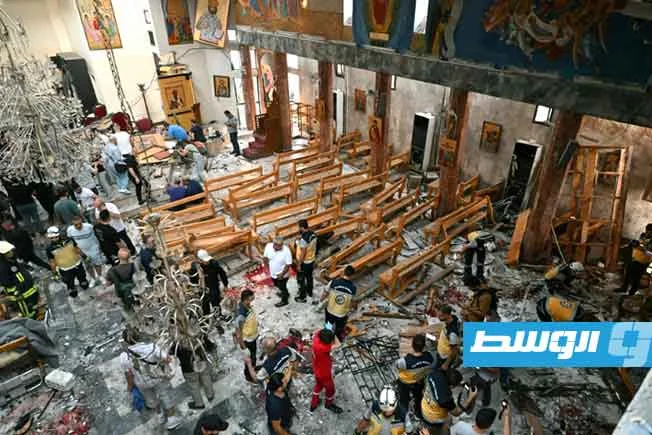 الداخلية السورية تعلن القبض على مشتبه بهم في الهجوم على الكنيسة
