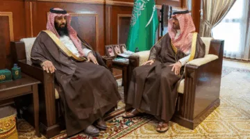 نائب أمير حائل يلتقي مدير فرع ديوان المراقبة المالية في المنطقة