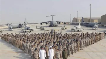 إيران تشن هجومًا بالصواريخ على القواعد الأمريكية في الخليج