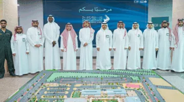 مدير صندوق تنمية الموارد البشرية يقوم بزيارة لأكاديمية الحفر في المملكة العربية السعودية