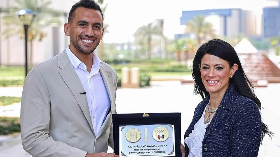 المشاط” تشارك في احتفالية “اليوم الأولمبي” وتكرم لاعبة مصر عقب فوز منتخب السيدات بالميدالية البرونزية في أول بطولة أفريقية لـ”كرة القدم الأمريكية للعلم المشاط” تشارك في احتفالية “اليوم الأولمبي” وتكرم لاعبة مصر عقب فوز منتخب السيدات بالميدالية البرونزية في أول بطولة أفريقية لـ”كرة القدم الأمريكية للعلم