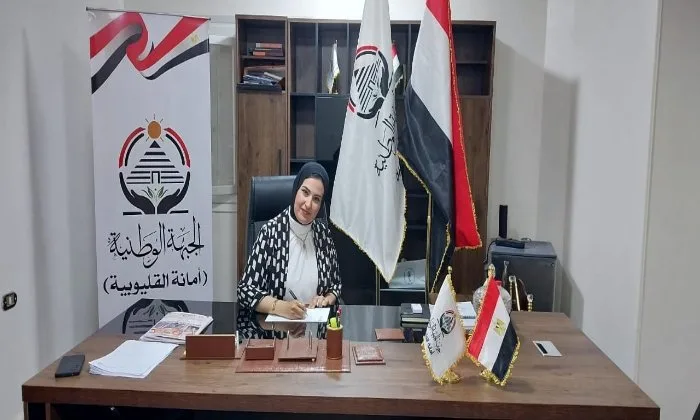 رضوى الشافعي تتولى منصب مسؤولة شؤون الأسرة والطفل في «الجبهة الوطنية» بالقليوبية