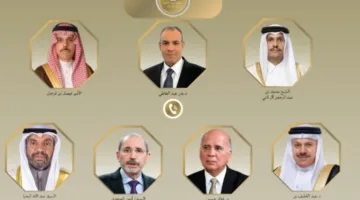 وزير الخارجية يتواصل مع نظرائه في قطر والسعودية والبحرين والكويت والعراق والأردن