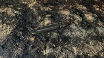 سقوط قذيفة من طائرة مسيّرة في كركوك