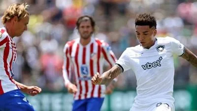 أتلتيكو مدريد يودع كأس العالم للأندية رغم الفوز على بوتافوجو البرازيلي بهدف واحد دون رد. أتلتيكو مدريد يودع كأس العالم للأندية رغم الفوز على بوتافوجو البرازيلي بهدف واحد دون رد.