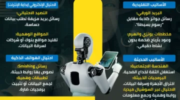 من البريد الإلكتروني إلى الذكاء الاصطناعي: اكتشف ست مراحل لتطور طرق الاحتيال المالي | إنفوجراف