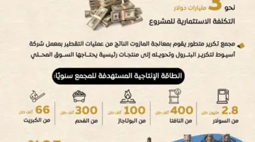 مشروع كبير لخفض الاستيراد وتلبية متطلبات الصعيد.. إنجاز 85% في مجمع السولار بأسيوط