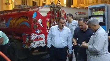 ضبط مركبتين محملتين بـ10 آلاف لتر من السولار في دمياط قبل بيعها في السوق السوداء