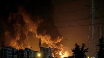 انفجار في مدينة كرج بغرب طهران وتفعيل الدفاعات الجوية
