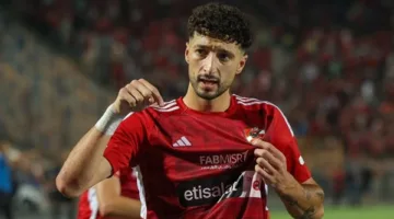 وسام أبو علي يحرز الهدف الأول للأهلي في الدقيقة 15 ضد بورتو