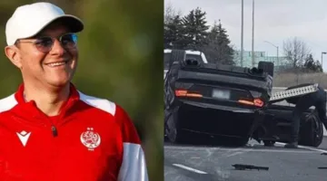 حادث مرور مروع لمدرب الوداد وطبيب الفريق في واشنطن