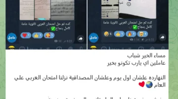 ما صحة المعلومات حول تسريب امتحان اللغة الثانية للثانوية العامة 2025 بنظام قديم؟