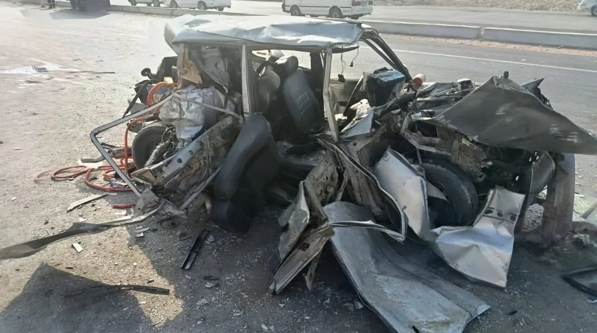 “اصطدام مروع على طريق السخنة” .. حادث يؤدي لتدمير سيارتين في ثوانٍ معدودة “اصطدام مروع على طريق السخنة” .. حادث يؤدي لتدمير سيارتين في ثوانٍ معدودة