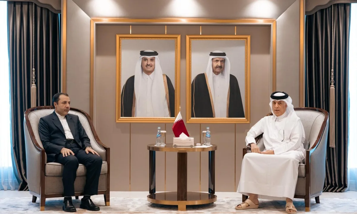 عاجل.. وزارة الخارجية تستدعي السفير الإيراني وتؤكد من جديد إدانة قطر القوية لانتهاك سيادتها وأجوائها. عاجل.. وزارة الخارجية تستدعي السفير الإيراني وتؤكد من جديد إدانة قطر القوية لانتهاك سيادتها وأجوائها.
