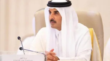 أمير قطر يعبر عن شكره لرئيس الوزراء اللبناني على دعمه وتضامنه مع قطر