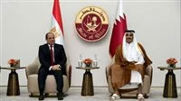 الرئيس السيسي يتصل بأمير قطر عبر الهاتف