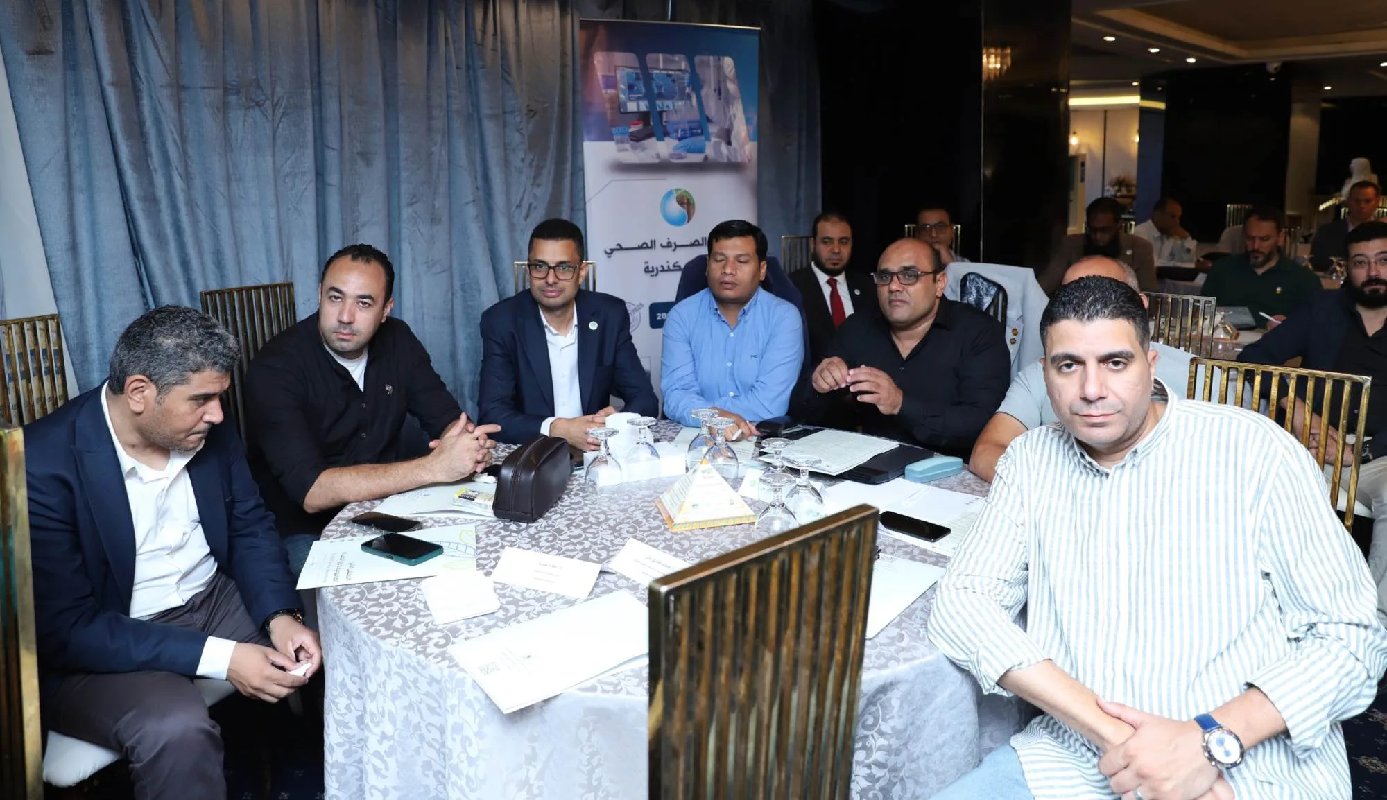 بدء الأنشطة في الملتقى الثاني لمناقشة سلامة الحمأة في الإسكندرية بدء الأنشطة في الملتقى الثاني لمناقشة سلامة الحمأة في الإسكندرية