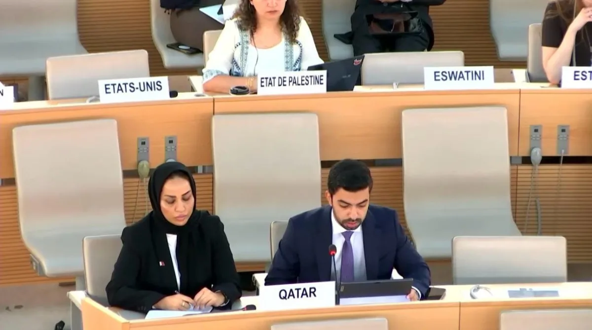 قطر تبرز التزامها بسياسة خارجية تدعم التعاون الدولي مع جميع الدول والهيئات الإقليمية والدولية. قطر تبرز التزامها بسياسة خارجية تدعم التعاون الدولي مع جميع الدول والهيئات الإقليمية والدولية.