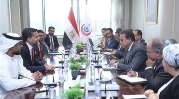 عبدالغفار يلتقي برئيس “برجيل القابضة” لمناقشة فرص الاستثمار في القطاع الصحي وتوطين الصناعات الطبية في مصر