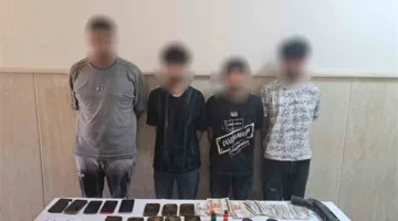 إلقاء القبض على أربعة أفراد معنيين بتجارة المخدرات والأسلحة النارية في القليوبية