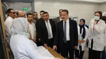 محافظ المنوفية يتفقد سير العمل في مجمع الخدمات الحكومية ومركز صحة وتنمية الأسرة بسبك الأحد