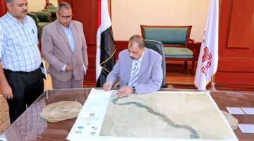 محافظ سوهاج يوافق على التوزيع الجديد للحدود الإدارية للمحافظة
