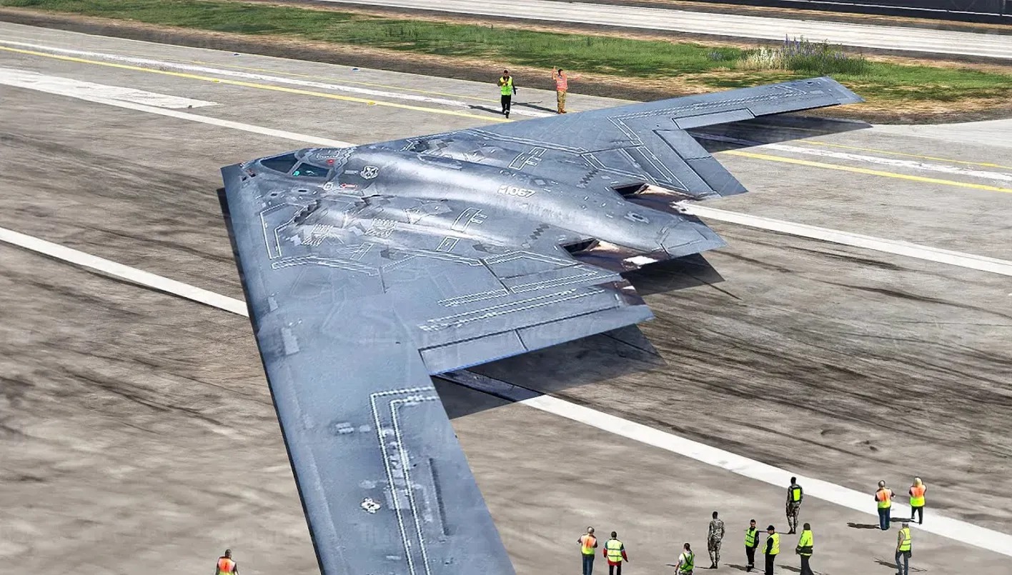 قاذفة B-2 (وكالات).