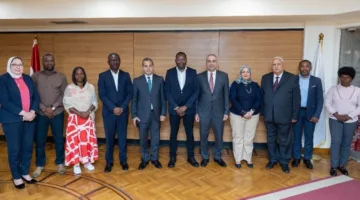 البنك الزراعي المصري يرحب بوفد من أنغولا لتطوير التعاون ومشاركة خبراته في الزراعة.