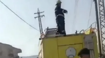 بالفيديو: حريق يندلع في مخيم للاجئين السوريين!
