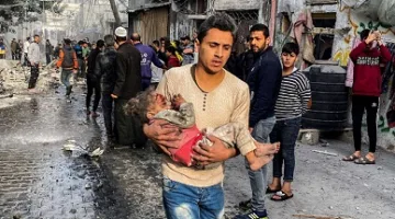 حماس تنبه إلى أن زيادة جرائم الاحتلال في غزة نتيجة لأسلوب المساعدات الأمريكية الإسرائيلية وتطالب بتحرك عاجل لوقف المجازر.