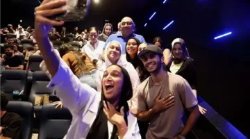 مينا مسعود يدهش جمهور “في عز الضهر” في إحدى صالات السينما