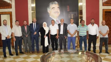 بهية الحريري اجتمعت مع بلدية ومختاري مزرعة طبايا ولجان الأحياء في مخيم عين الحلوة
