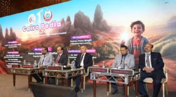 محافظ القاهرة يشارك في افتتاح المؤتمر الأول لمستشفى شبرا العام لطب الأطفال وحديثي الولادة