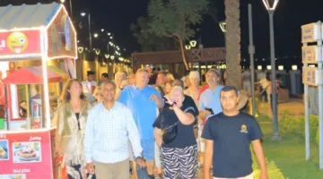 بني سويف تستضيف مجموعة سياحية ألمانية في جولة على الممشى السياحي