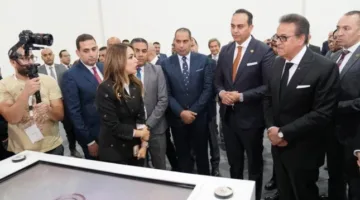 رئيس هيئة الرعاية الصحية في بورسعيد يستضيف وزير الصحة والسكان