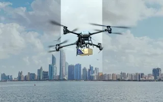 تنفيذ التجربة الأولى لتسليم الطرود بواسطة طائرة مسيّرة في أبوظبي