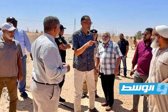 اجتماع لتقييم مشروع زراعة النخيل والزيتون في غدامس اجتماع لتقييم مشروع زراعة النخيل والزيتون في غدامس