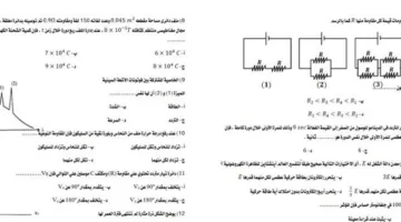 امتحانات الثانوية العامة 2025: 46 سؤال في الفيزياء – استعدادك للاختبار في متناول يدك