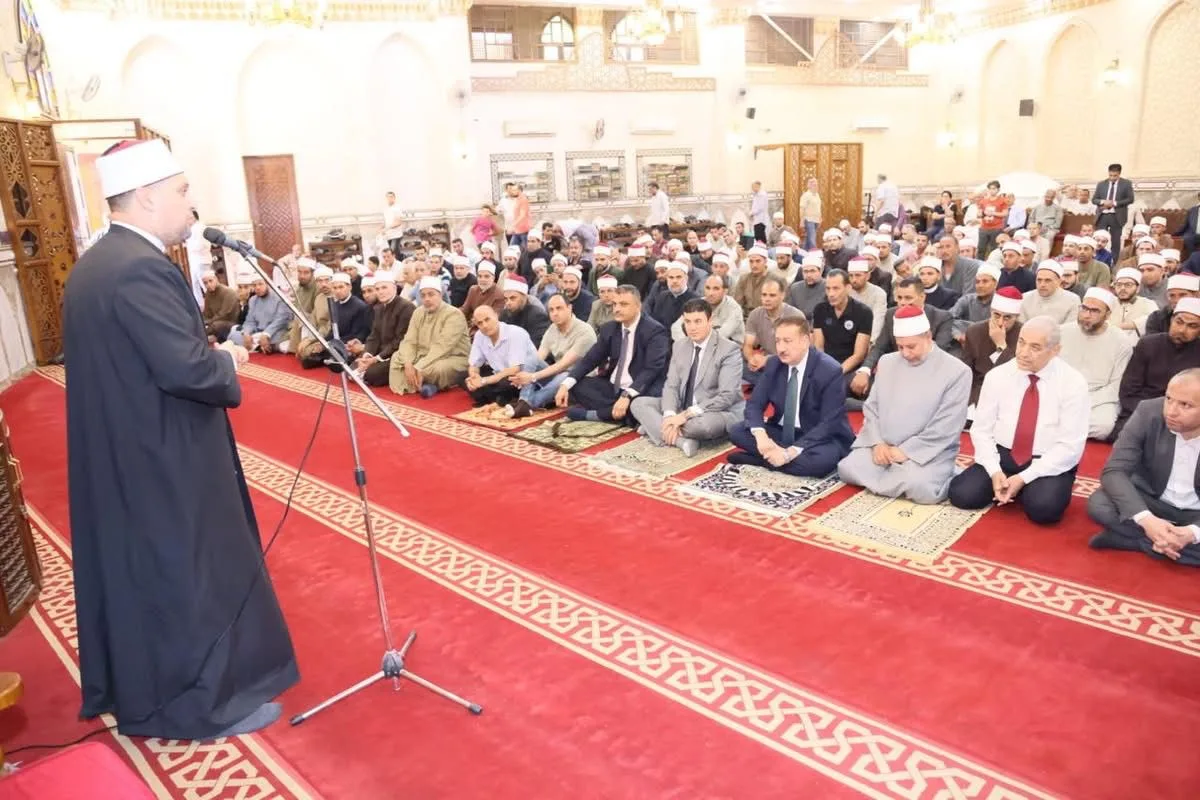 محافظ المنوفية يشارك في احتفالات السنة الهجرية الجديدة في مسجد الرؤوف الرحيم بشبين الكوم محافظ المنوفية يشارك في احتفالات السنة الهجرية الجديدة في مسجد الرؤوف الرحيم بشبين الكوم